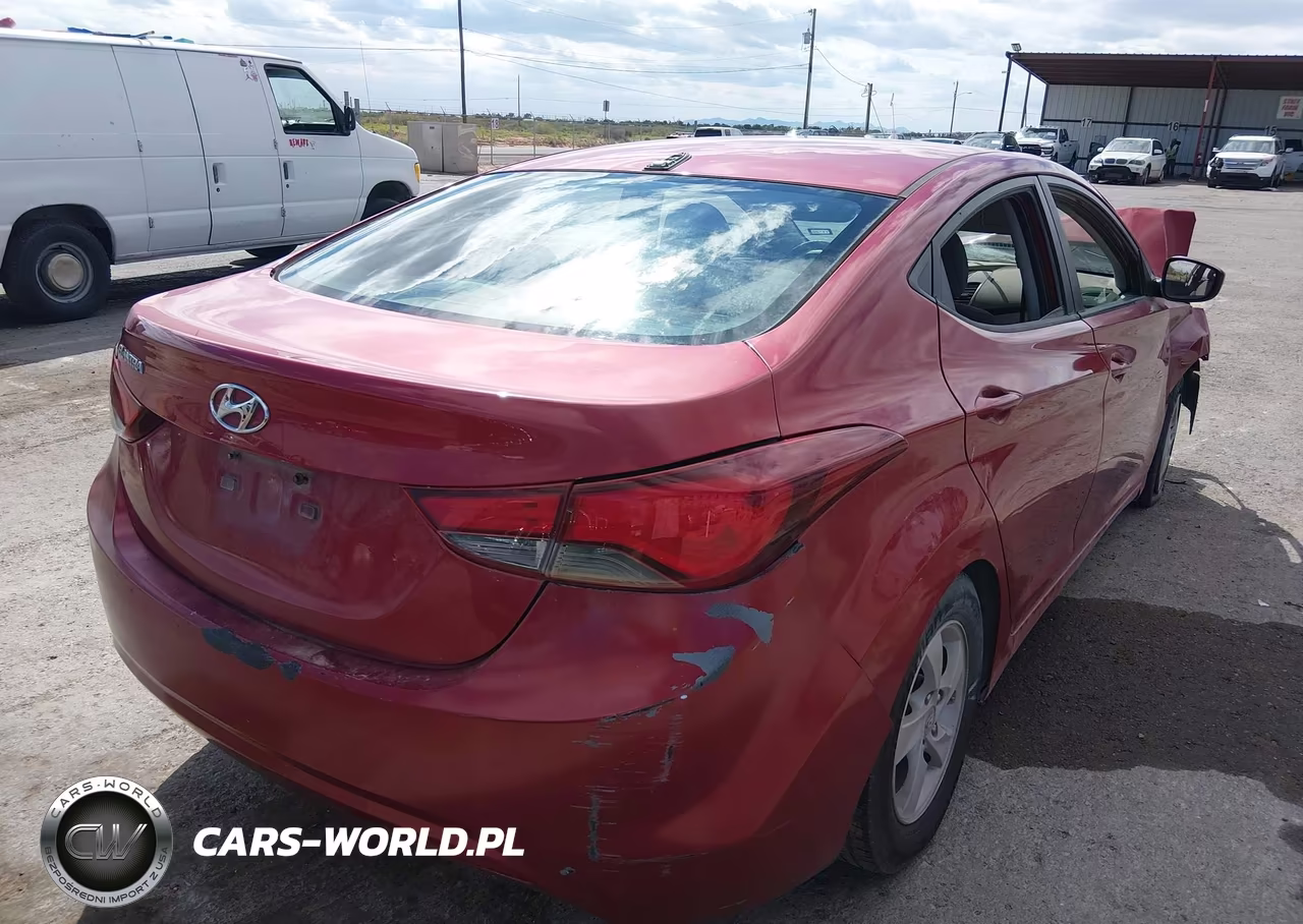 2014 Hyundai Elantra Se VIN:KMHDH4AE7EU203961 - 4