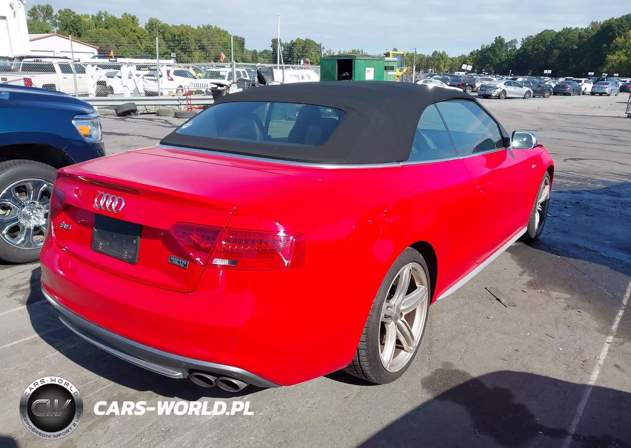 2014 Audi S5 3.0T Premium Plus VIN:WAUCGAFH2EN005641 - 4