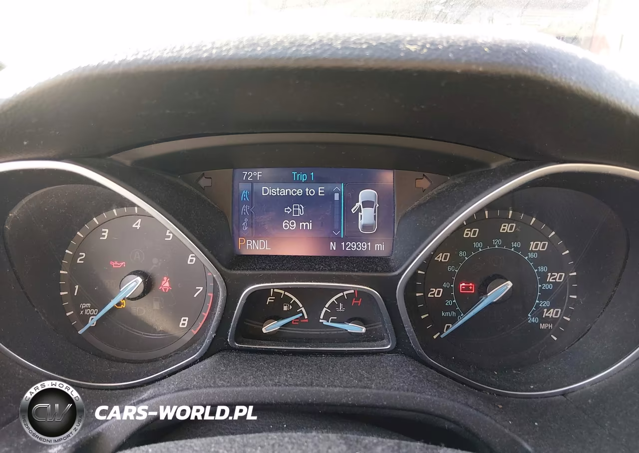 2014 Ford Focus Se VIN:1FADP3F21EL293247 - 7