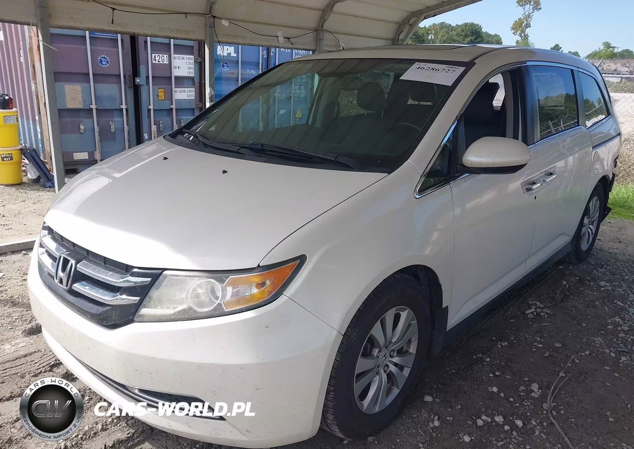 2015 Honda Odyssey Ex-L VIN:5FNRL5H63FB075757 - 2