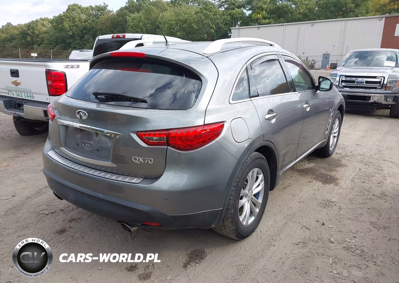 2014 Infiniti Qx70 VIN:JN8CS1MW9EM411008 - 4