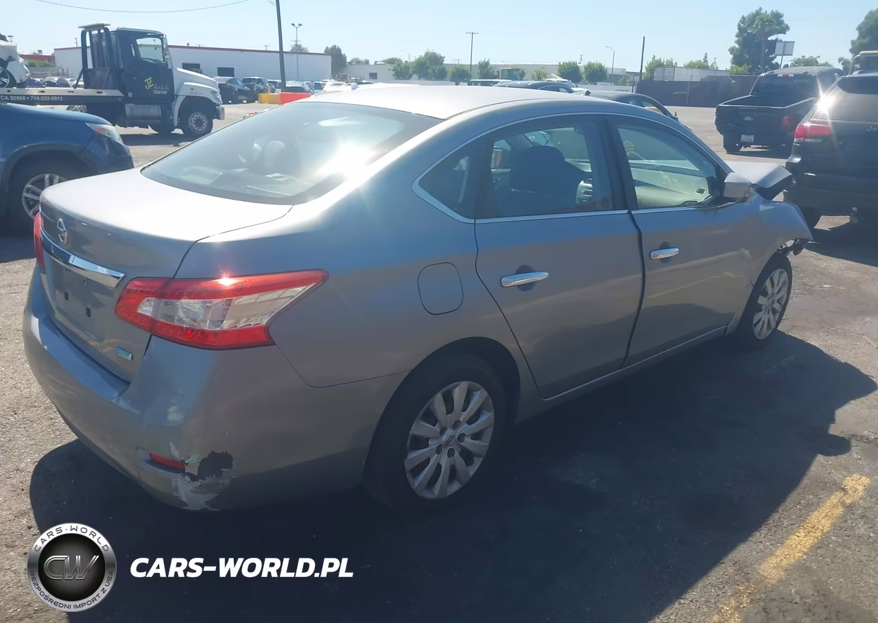 2013 Nissan Sentra S VIN:3N1AB7AP8DL768081 - 4