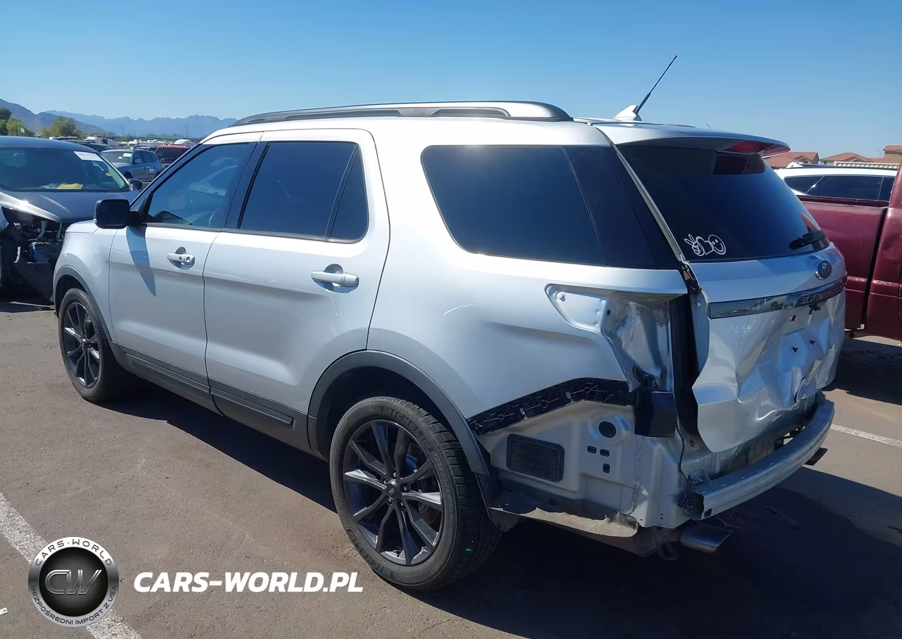 2018 Ford Explorer Xlt VIN:1FM5K7DH5JGC93911 - 3