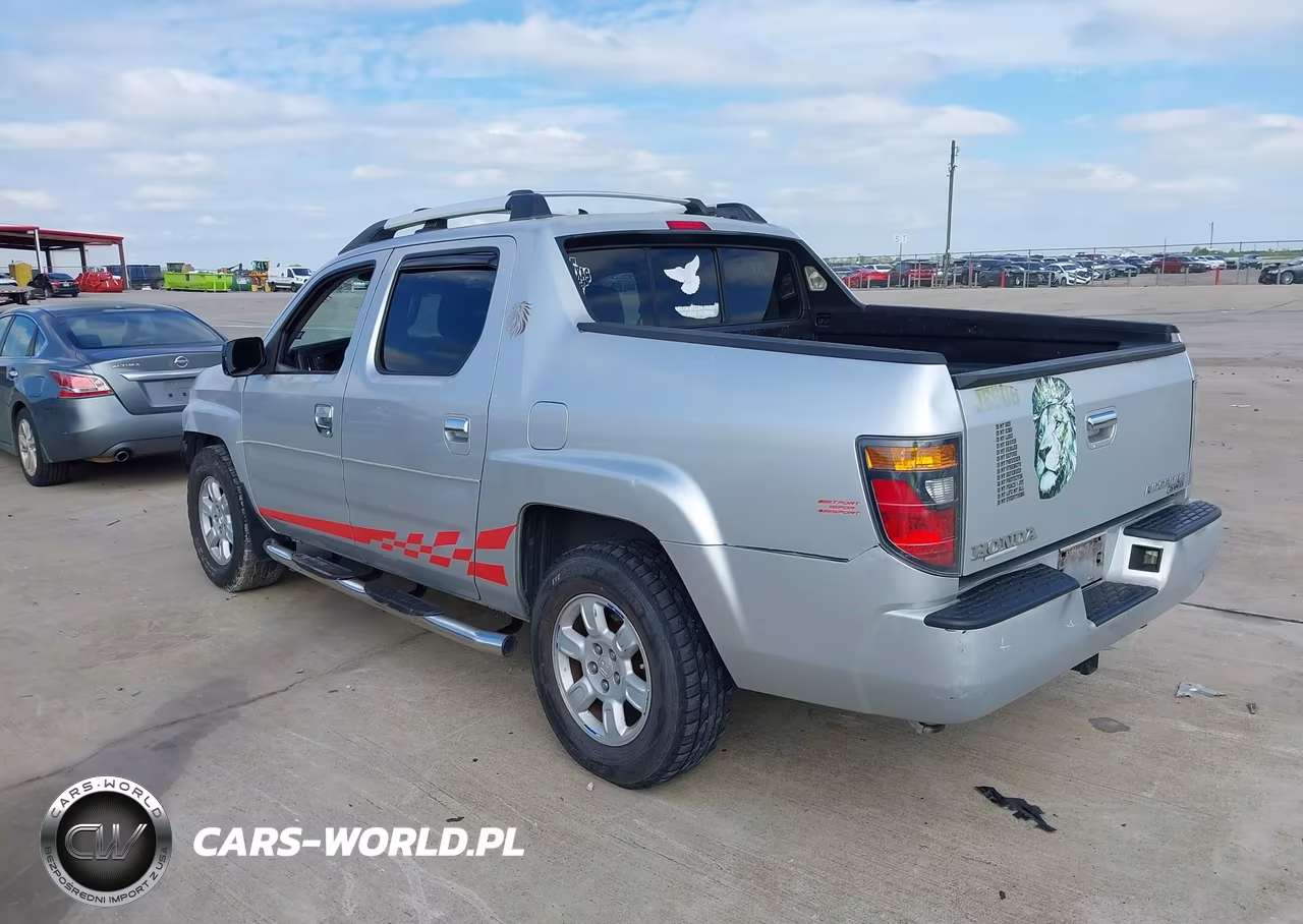 2006 Honda Ridgeline Rts VIN:2HJYK16416H522195 - 3