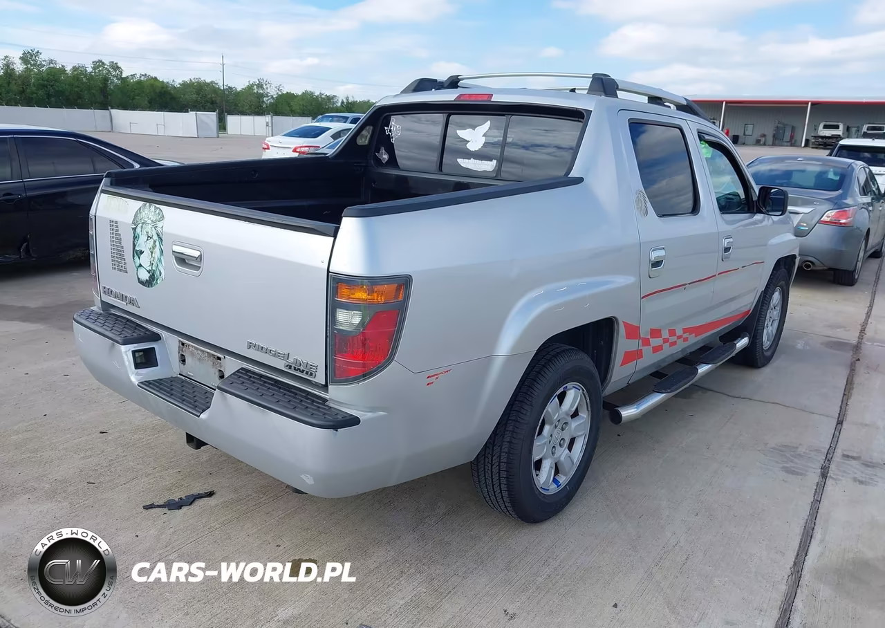 2006 Honda Ridgeline Rts VIN:2HJYK16416H522195 - 4