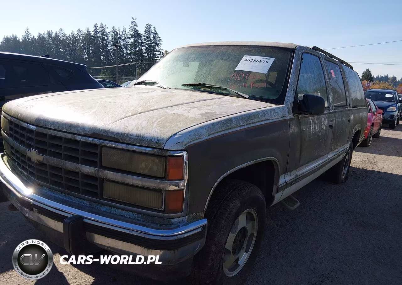 1993 Chevrolet Suburban K1500 VIN:1GNFK16K6PJ370254 - 2
