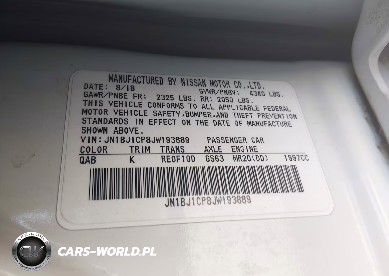 2018 Nissan Rogue Sport Sv VIN:JN1BJ1CP8JW193889 - 9