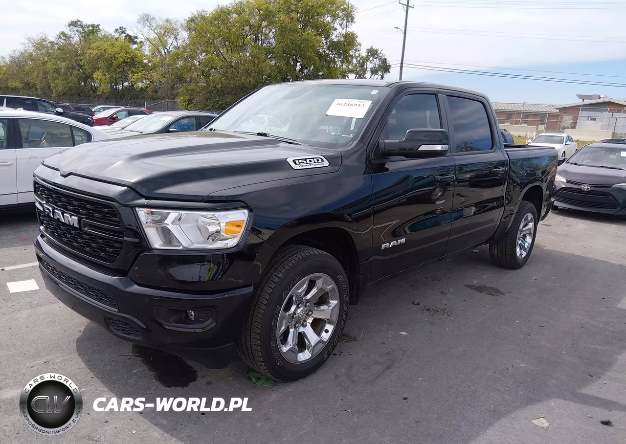 2022 Ram 1500 Big Horn VIN:1C6SRFFT3NN444185 - 2