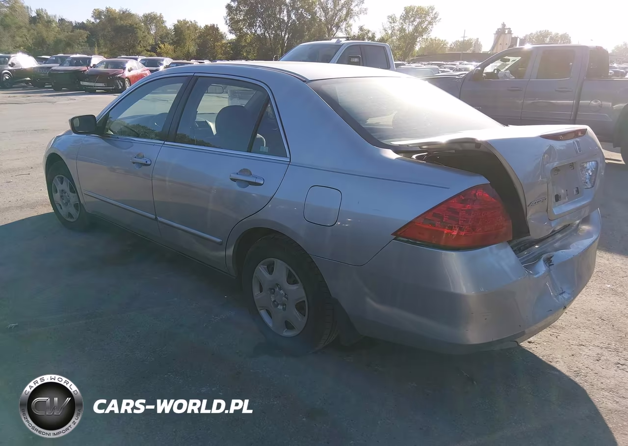 2007 Honda Accord 2.4 Lx VIN:JHMCM564X7C016920 - 3