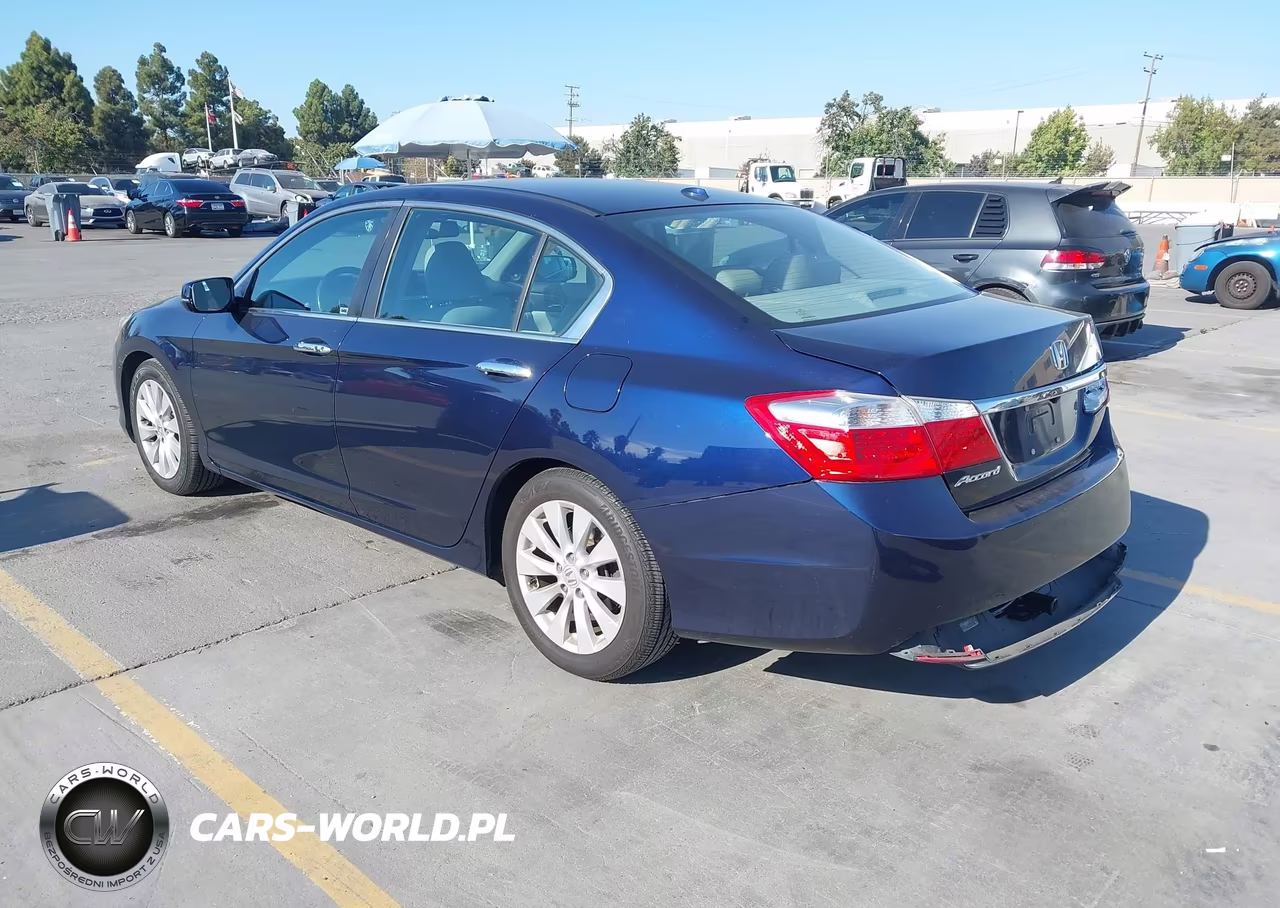 2014 Honda Accord Ex-L VIN:1HGCR2F86EA165534 - 3
