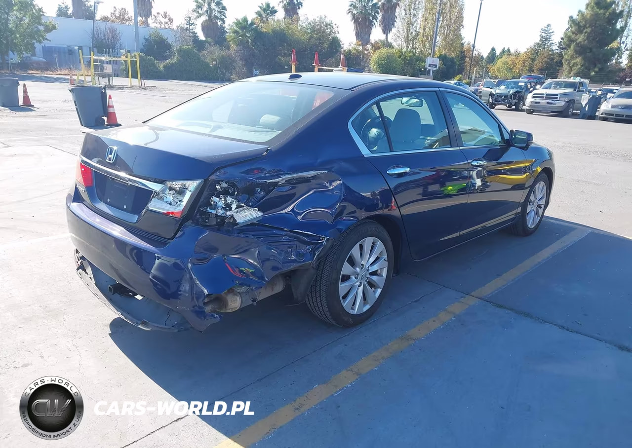 2014 Honda Accord Ex-L VIN:1HGCR2F86EA165534 - 4