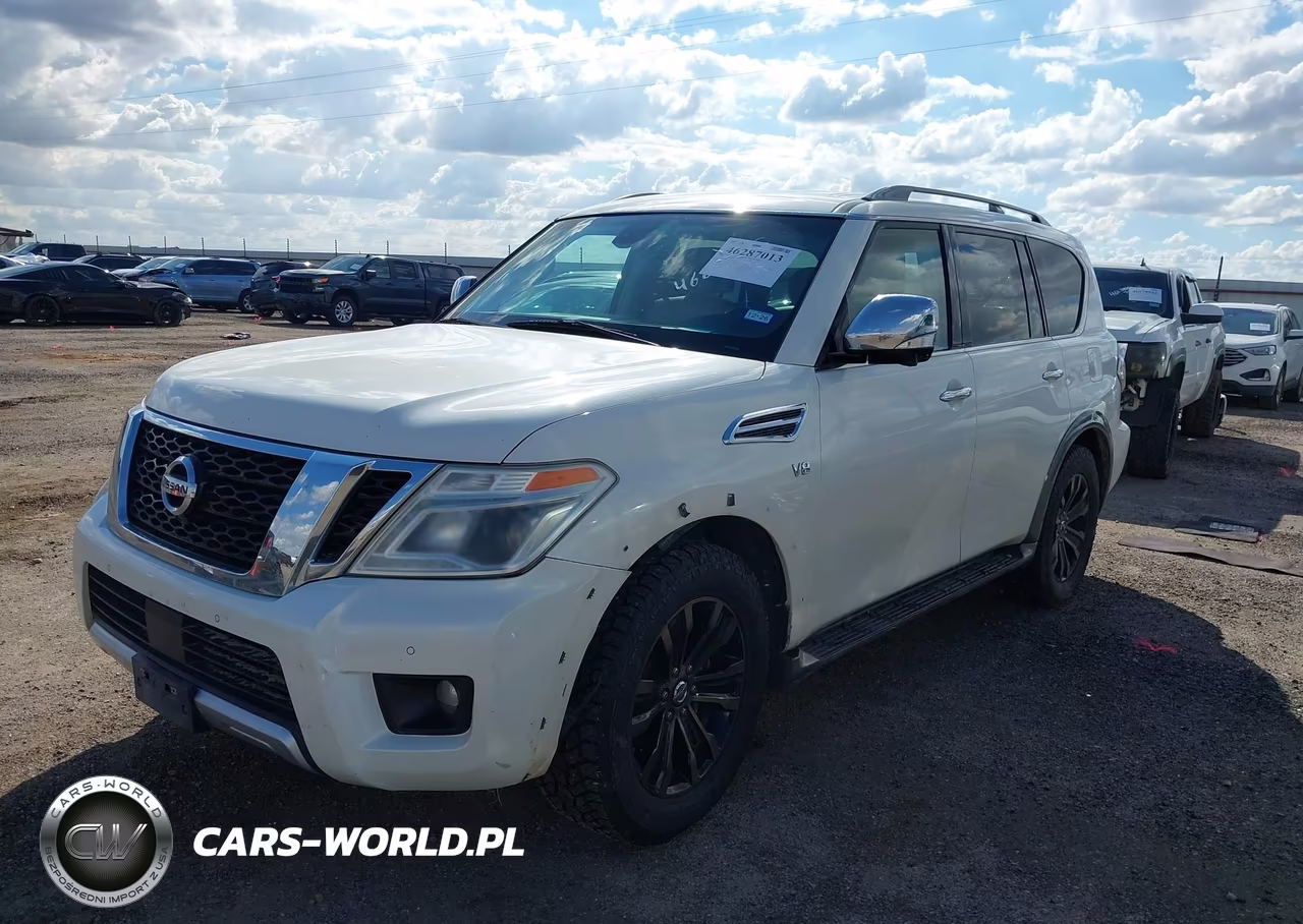 2017 Nissan Armada Platinum VIN:JN8AY2NE8H9700535 - 2