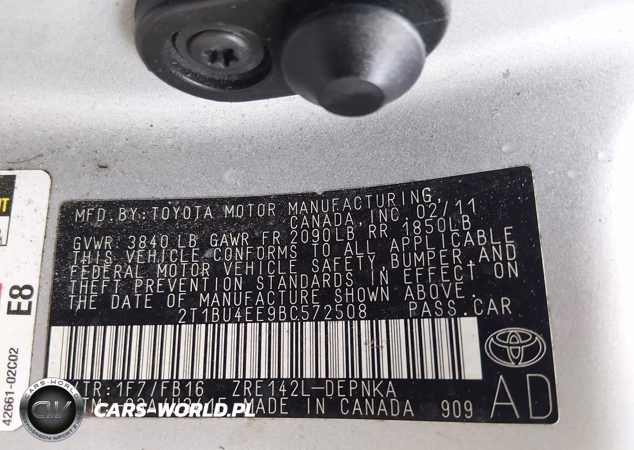 2011 Toyota Corolla Le VIN:2T1BU4EE9BC572508 - 9