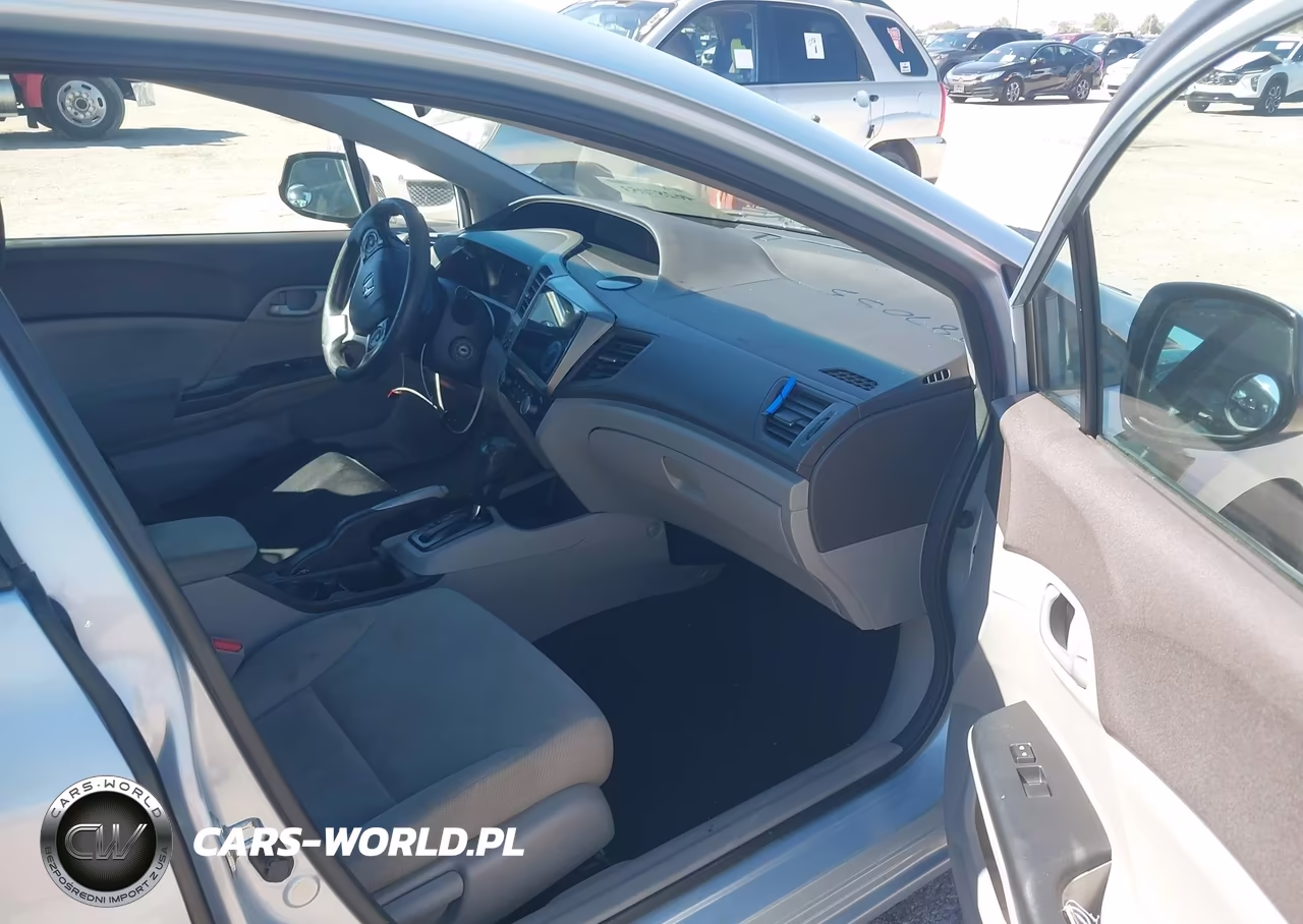 2012 Honda Civic Lx VIN:19XFB2F55CE319733 - 5