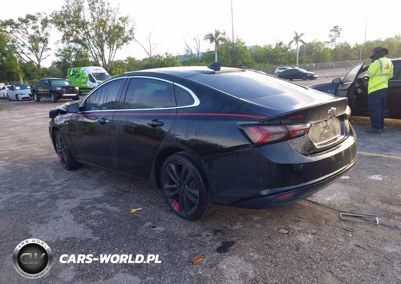 2020 Chevrolet Malibu Fwd Lt VIN:1G1ZD5ST4LF153782 - 3