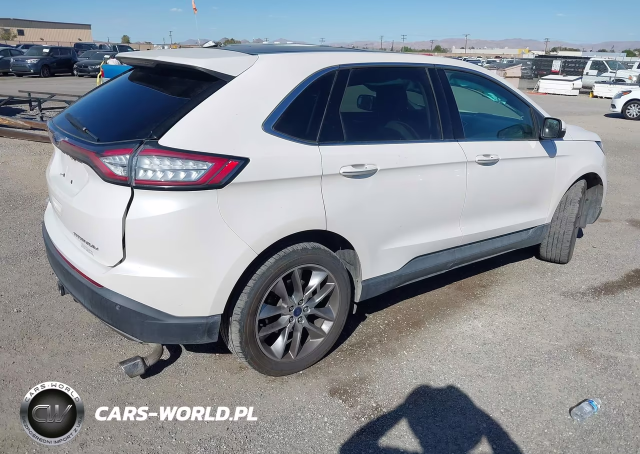 2015 Ford Edge Titanium VIN:2FMPK3K86FBC42257 - 4