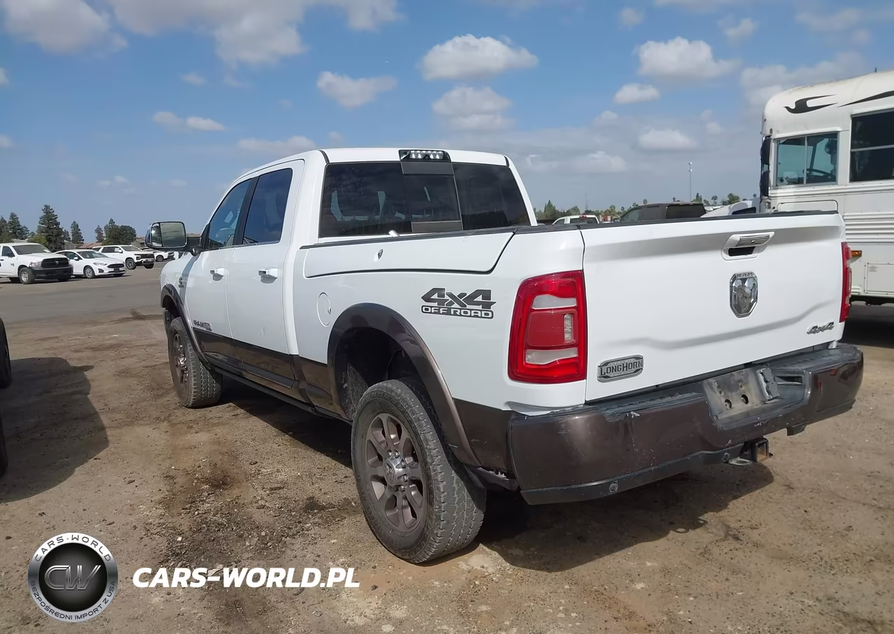 2020 Ram 2500 Laramie Longhorn 4X4 6'4 Box VIN:3C6UR5GL2LG212684 - 3