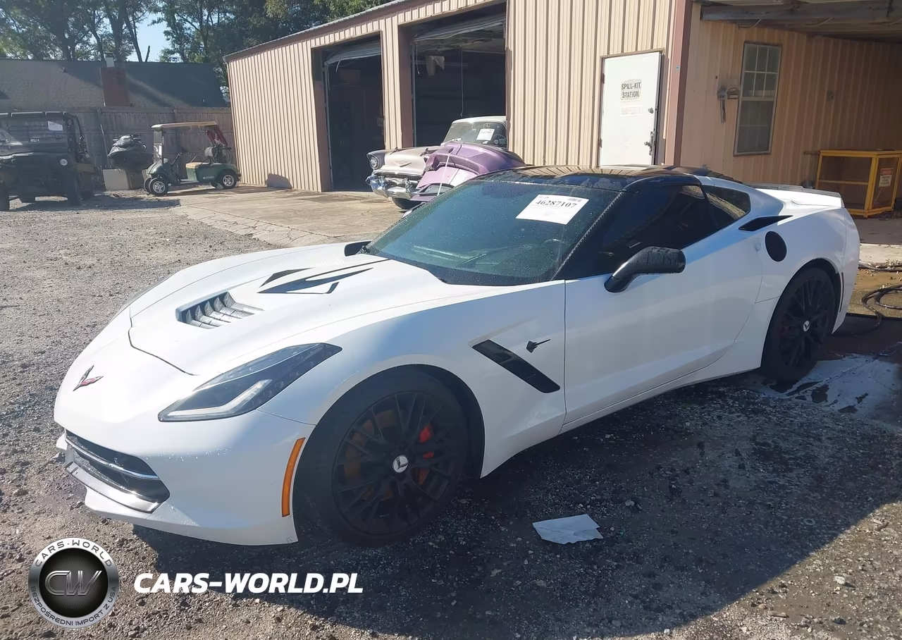 2017 Chevrolet Corvette Stingray Z51 VIN:1G1YM2D77H5100582 - 2