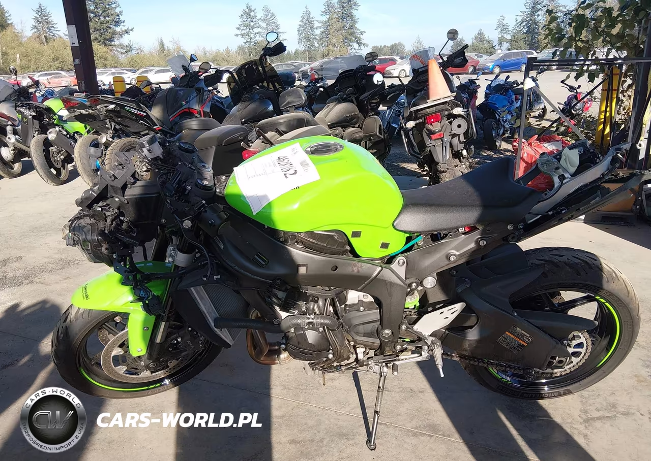 2024 Kawasaki Zx636 K VIN:JKBZXJK12RA003431 - 2