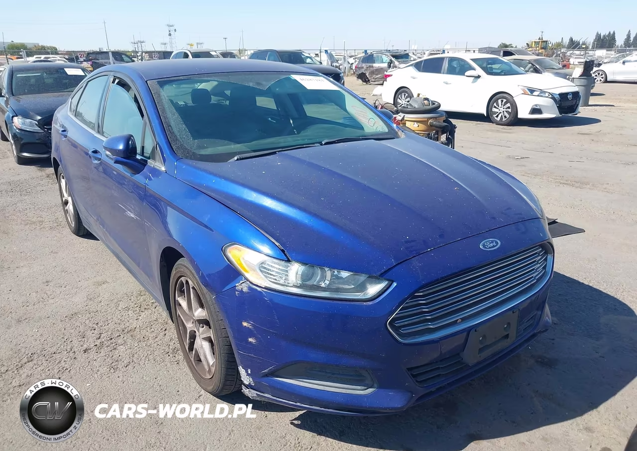 2016 Ford Fusion Se VIN:3FA6P0H77GR343637 - 1