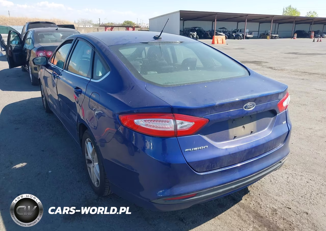 2016 Ford Fusion Se VIN:3FA6P0H77GR343637 - 3