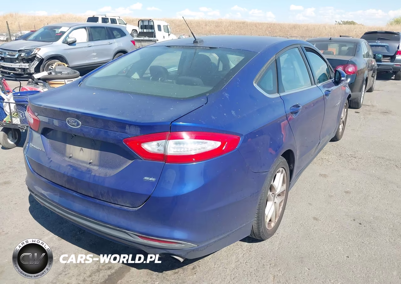 2016 Ford Fusion Se VIN:3FA6P0H77GR343637 - 4