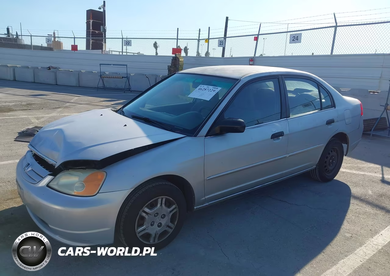 2001 Honda Civic Lx VIN:2HGES16521H508865 - 2