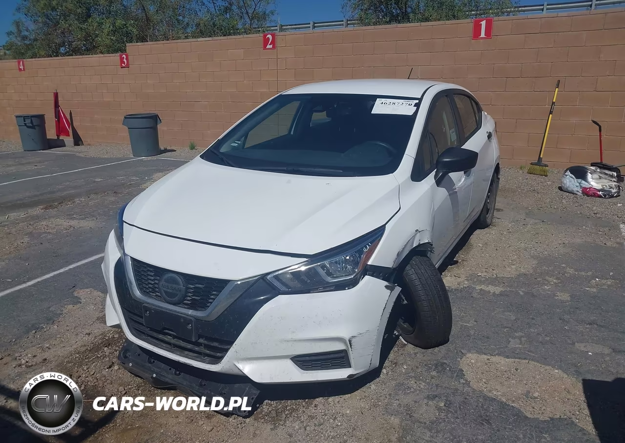 2022 Nissan Versa 1.6 S Xtronic Cvt VIN:3N1CN8DV6NL861733 - 2