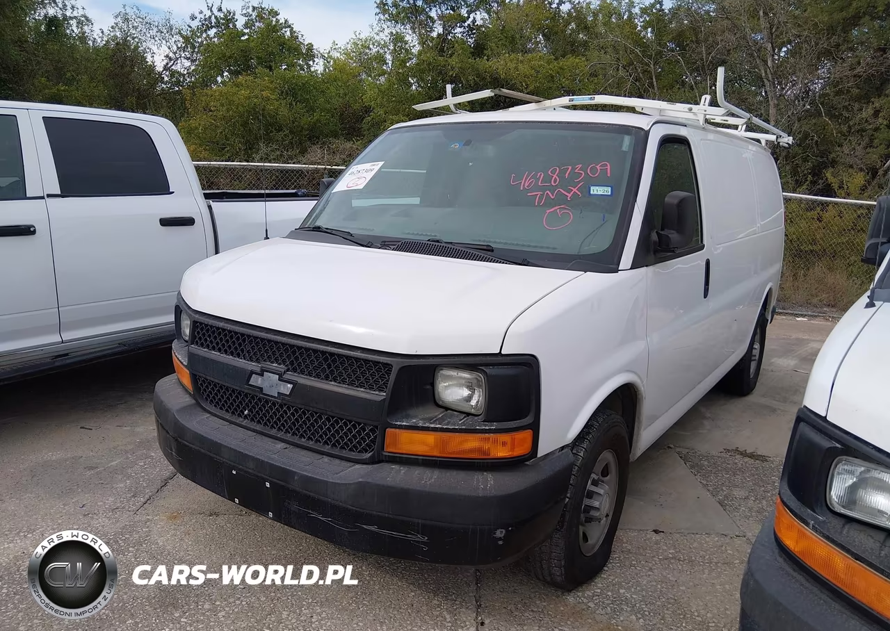 2015 Chevrolet Express 2500 Work Van VIN:1GCWGFCF6F1272063 - 2