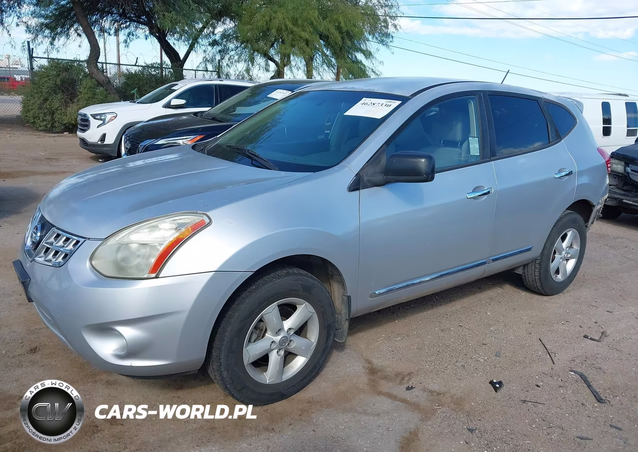 2012 Nissan Rogue S VIN:JN8AS5MTXCW608713 - 2