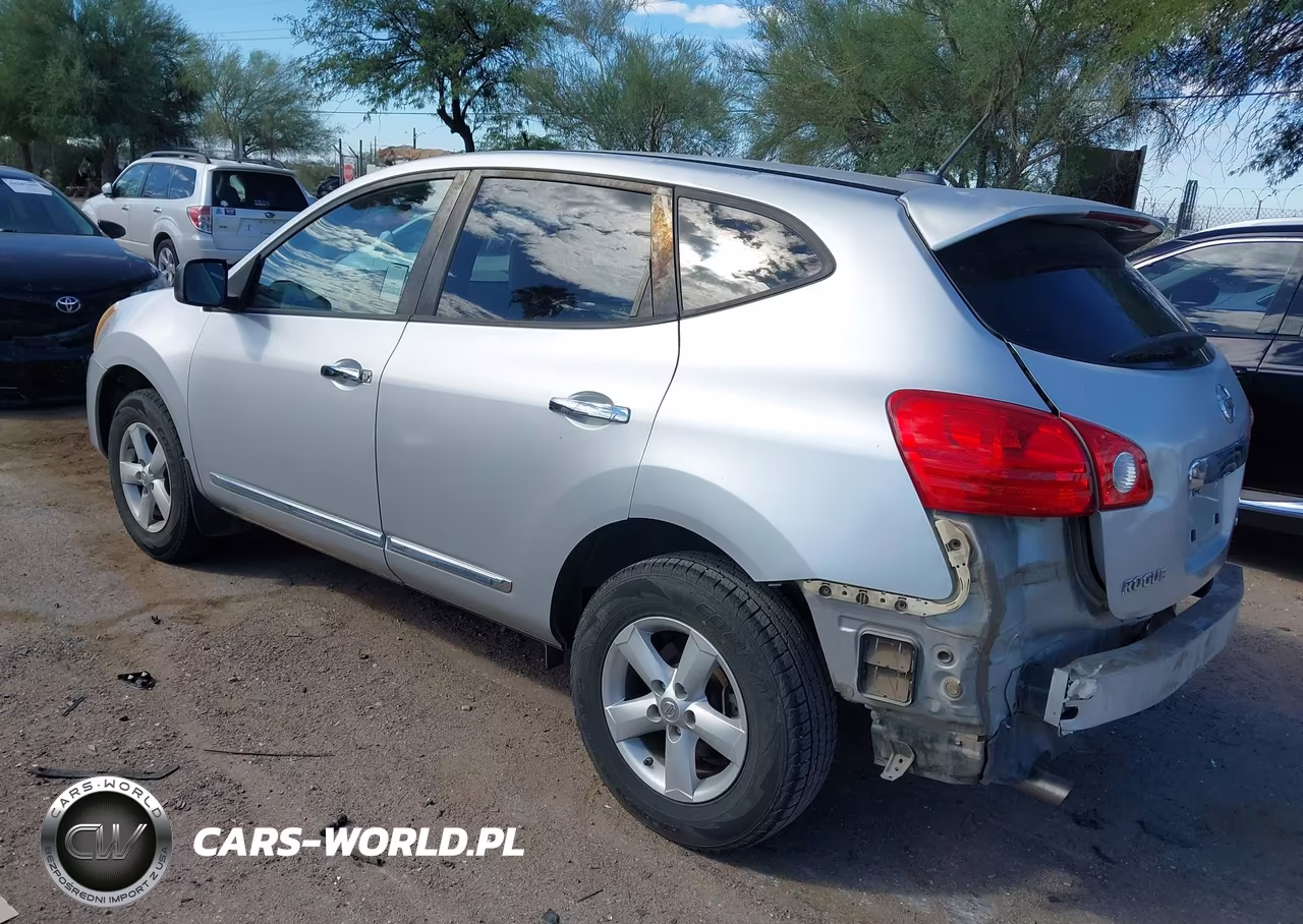 2012 Nissan Rogue S VIN:JN8AS5MTXCW608713 - 3