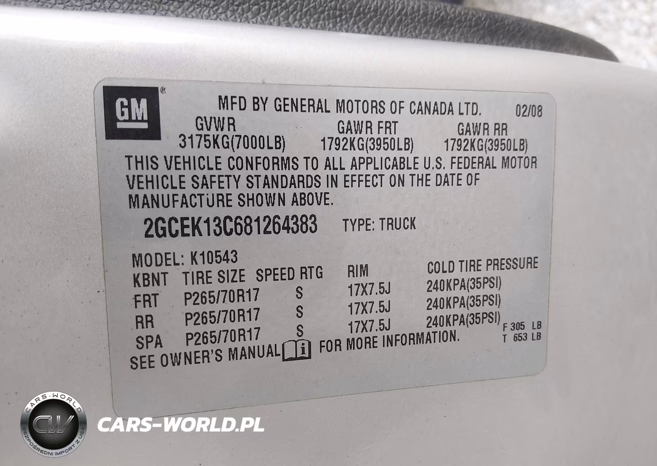 2008 Chevrolet Silverado 1500 Ls VIN:2GCEK13C681264383 - 9