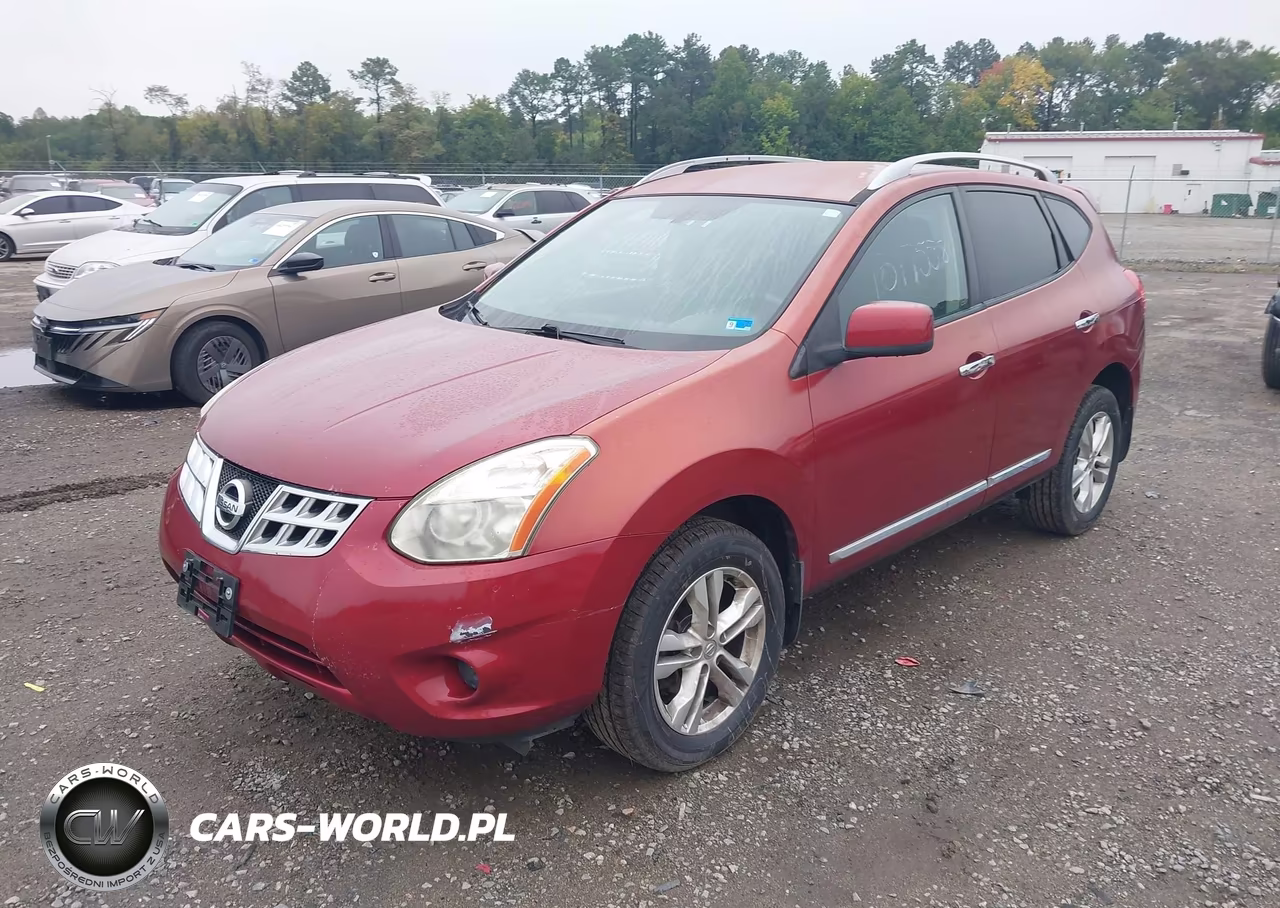 2012 Nissan Rogue Sv VIN:JN8AS5MVXCW402602 - 2