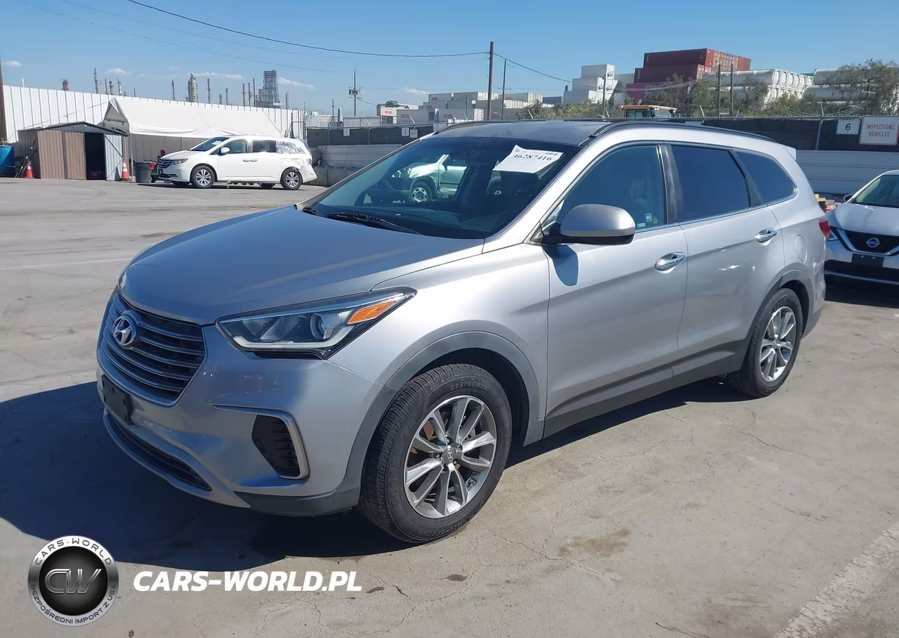 2017 Hyundai Santa Fe Se VIN:KM8SM4HF1HU190923 - 2