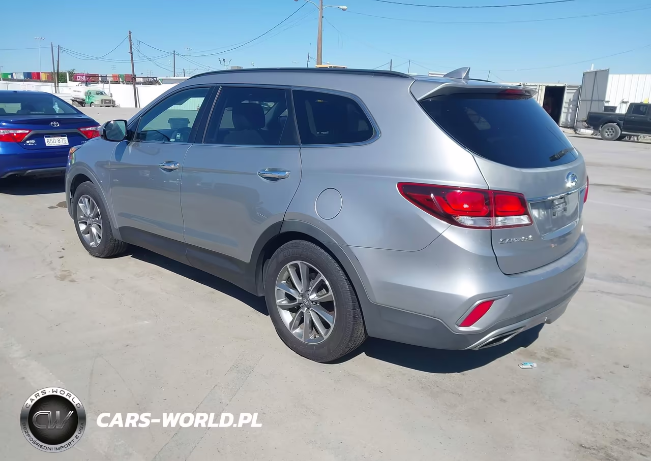 2017 Hyundai Santa Fe Se VIN:KM8SM4HF1HU190923 - 3