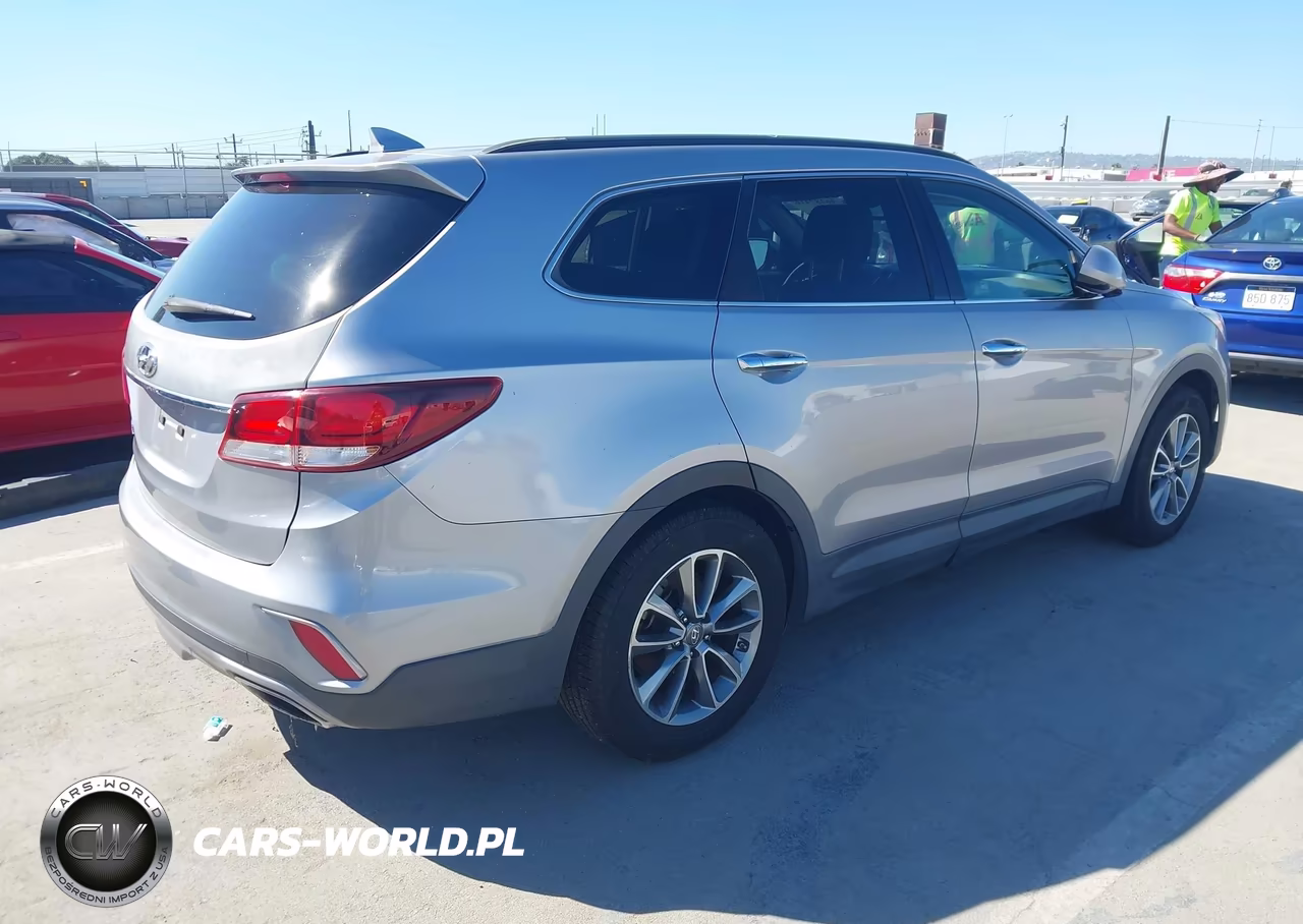 2017 Hyundai Santa Fe Se VIN:KM8SM4HF1HU190923 - 4