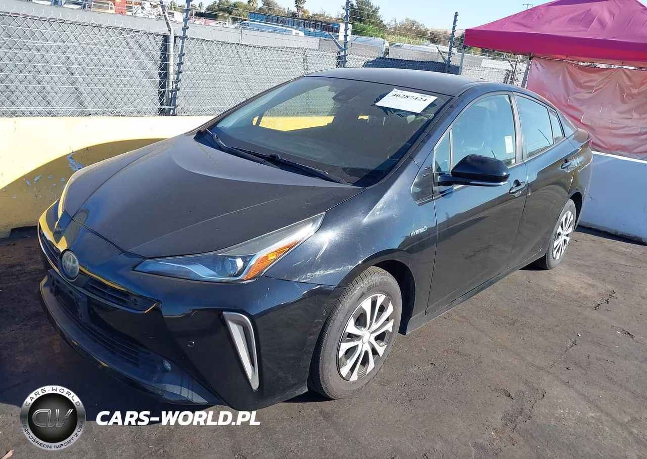 2019 Toyota Prius Le VIN:JTDL9RFU3K3001176 - 2