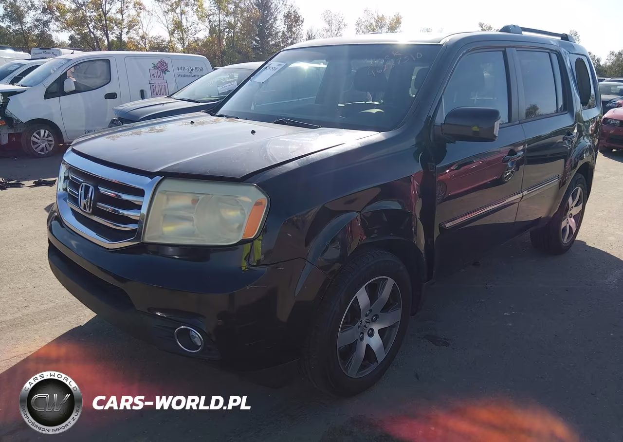 2013 Honda Pilot Touring VIN:5FNYF4H99DB018760 - 2