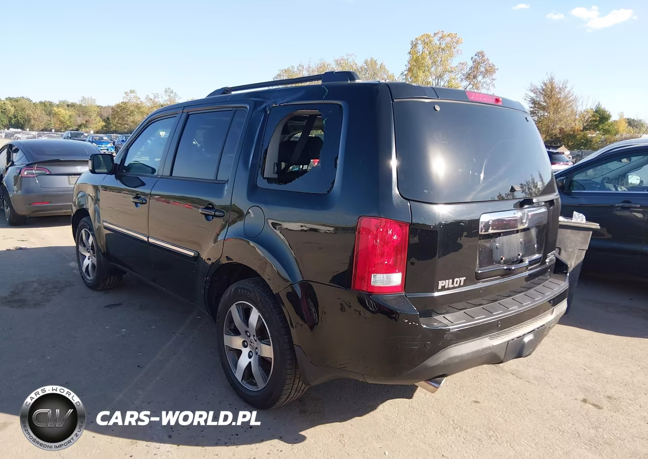 2013 Honda Pilot Touring VIN:5FNYF4H99DB018760 - 3