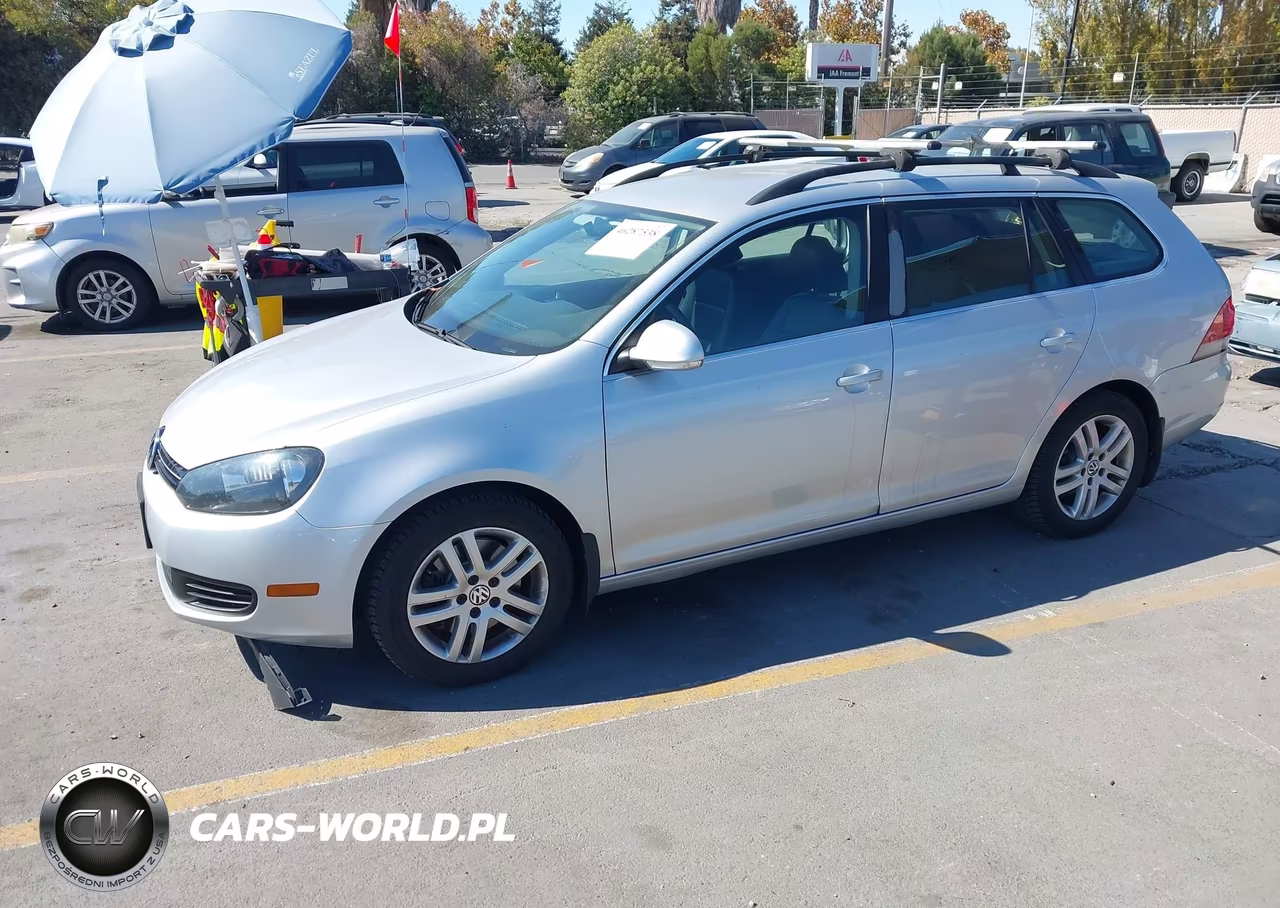 2011 Volkswagen Jetta Sportwagen 2.0L Tdi VIN:3VWML7AJXBM701490 - 2