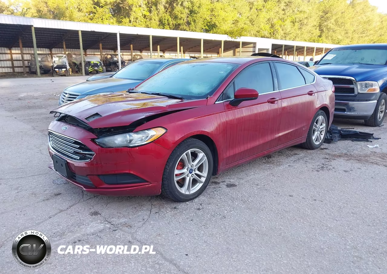 2018 Ford Fusion Se VIN:3FA6P0HD2JR218137 - 2