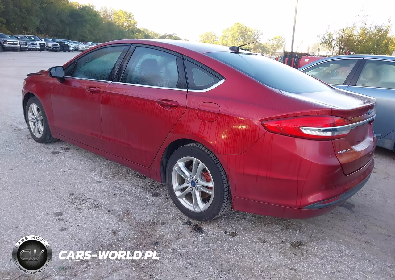 2018 Ford Fusion Se VIN:3FA6P0HD2JR218137 - 3
