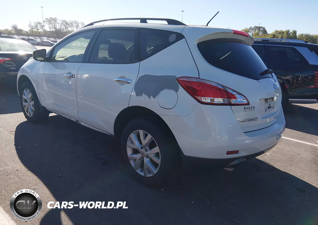 2014 Nissan Murano Sl VIN:JN8AZ1MU6EW406371 - 3