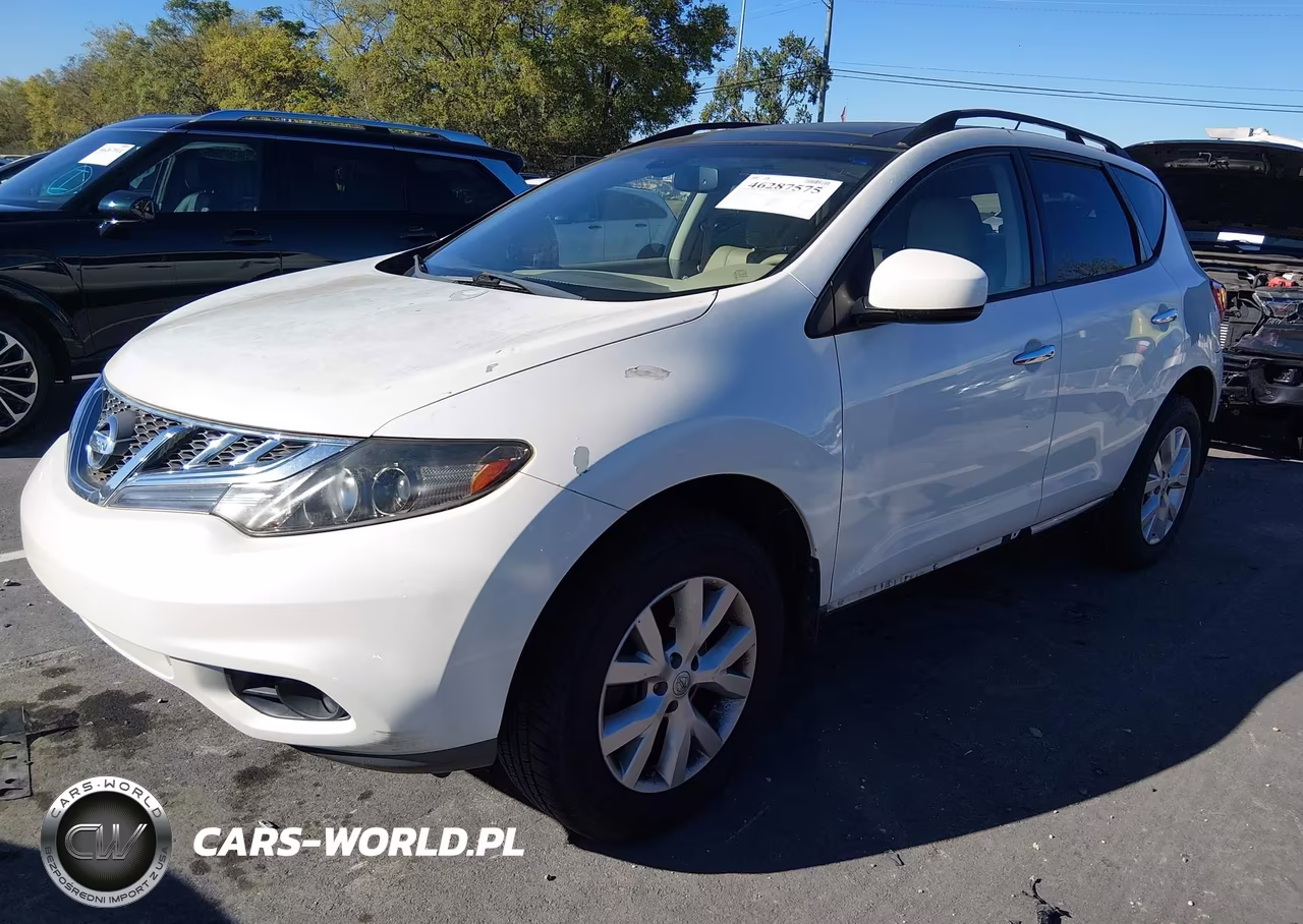 2014 Nissan Murano Sl VIN:JN8AZ1MU6EW406371 - 6
