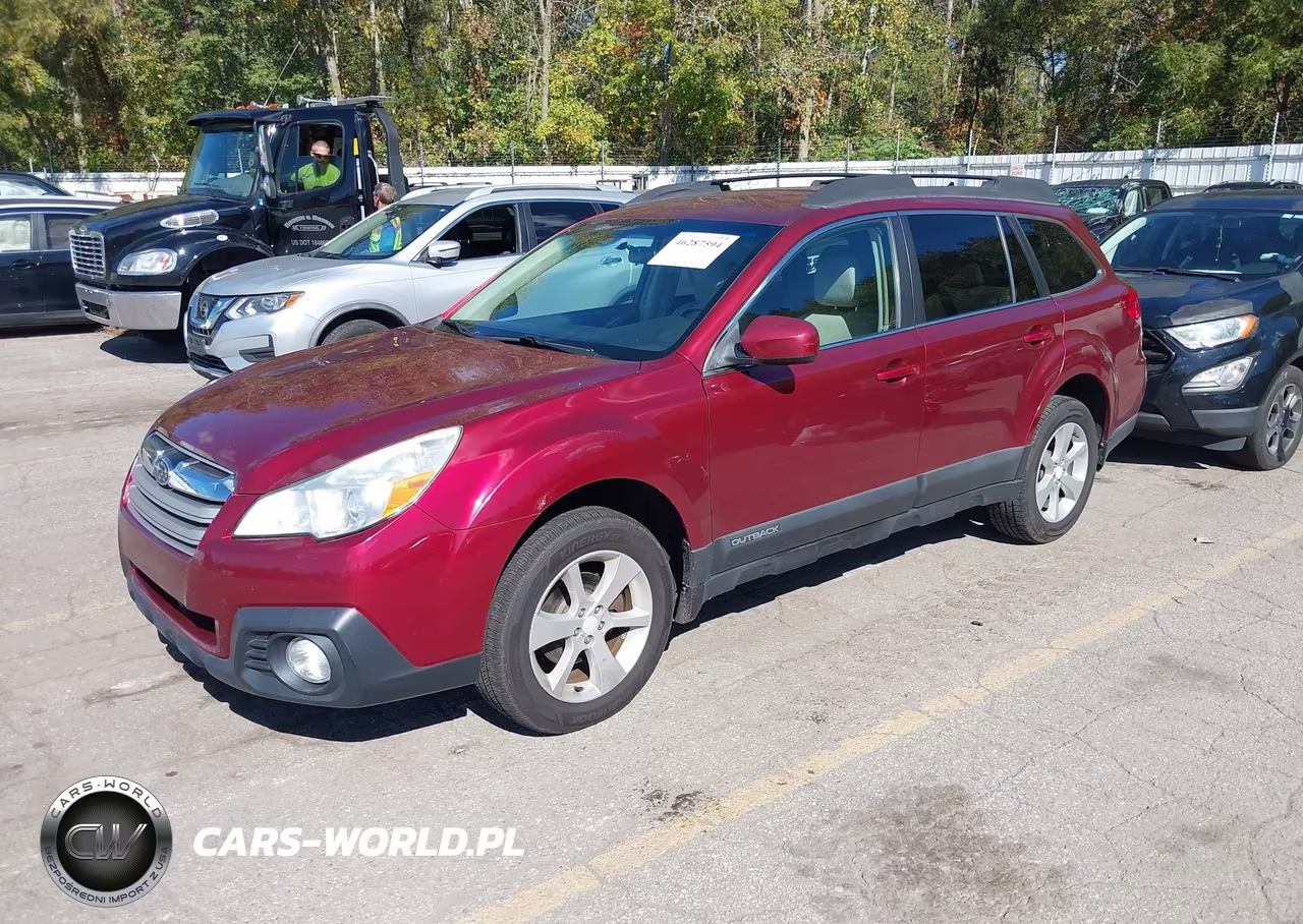 2014 Subaru Outback 2.5I Premium VIN:4S4BRBCC0E3275773 - 2