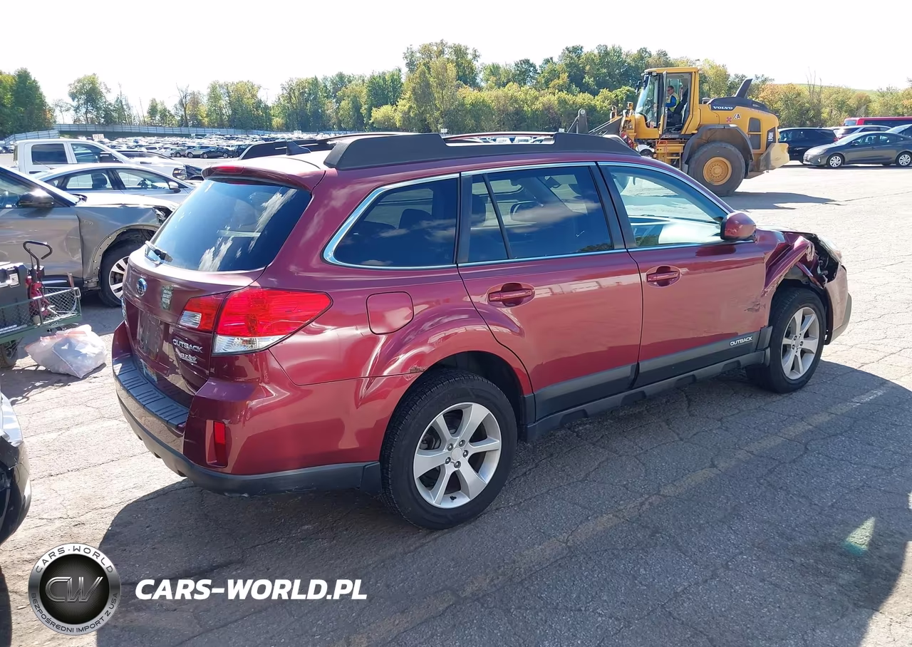 2014 Subaru Outback 2.5I Premium VIN:4S4BRBCC0E3275773 - 4