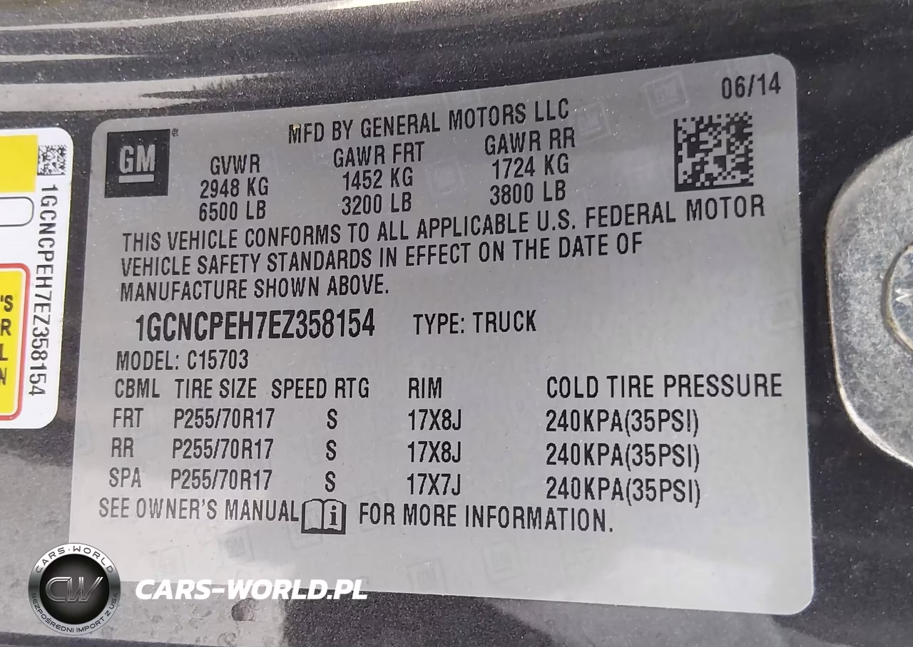 2014 Chevrolet Silverado 1500 Work Truck 1Wt VIN:1GCNCPEH7EZ358154 - 9