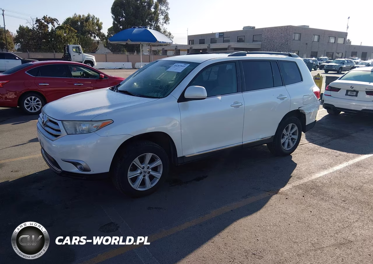 2013 Toyota Highlander Base Plus VIN:5TDZA3EH7DS038574 - 2