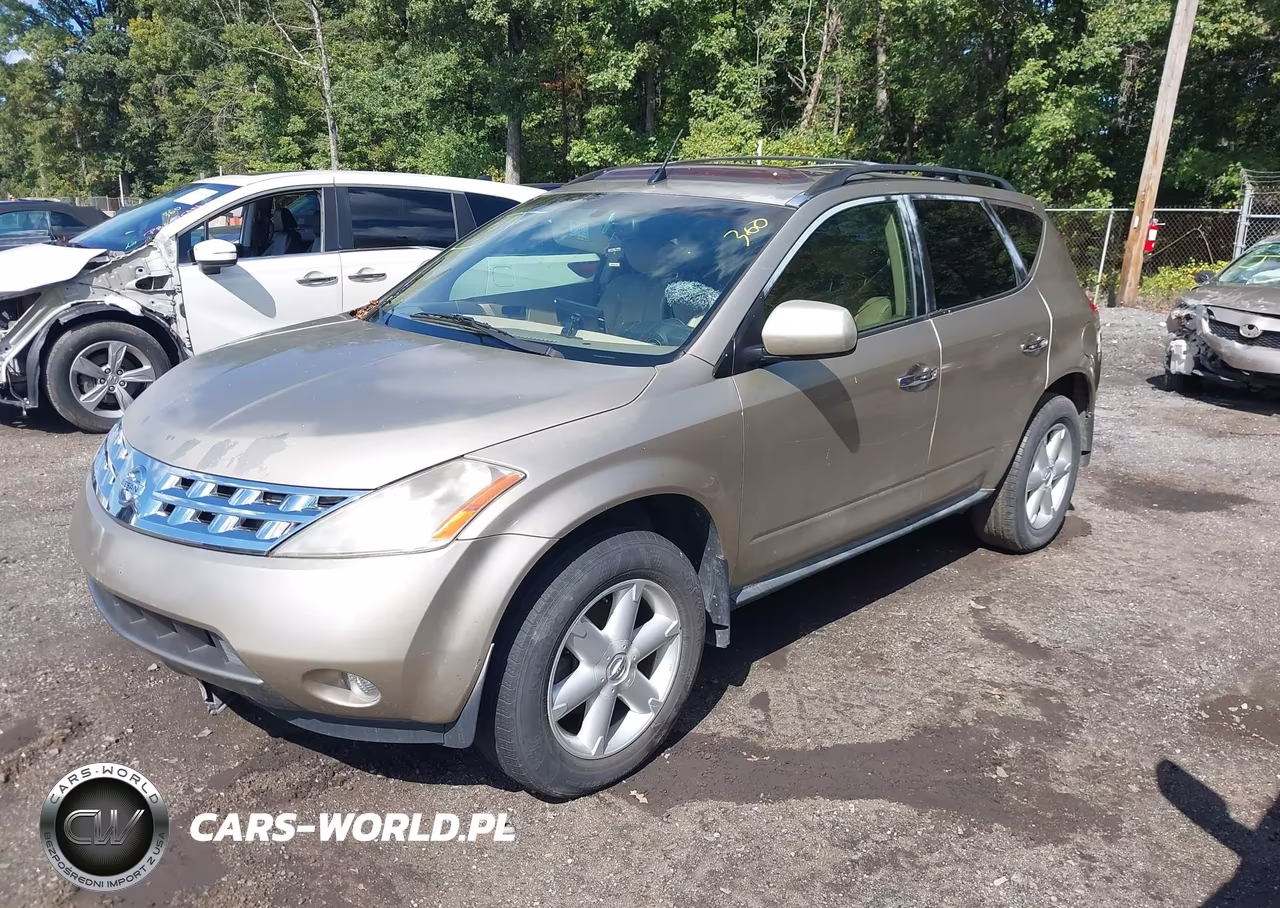 2005 Nissan Murano Se VIN:JN8AZ08WX5W442134 - 2