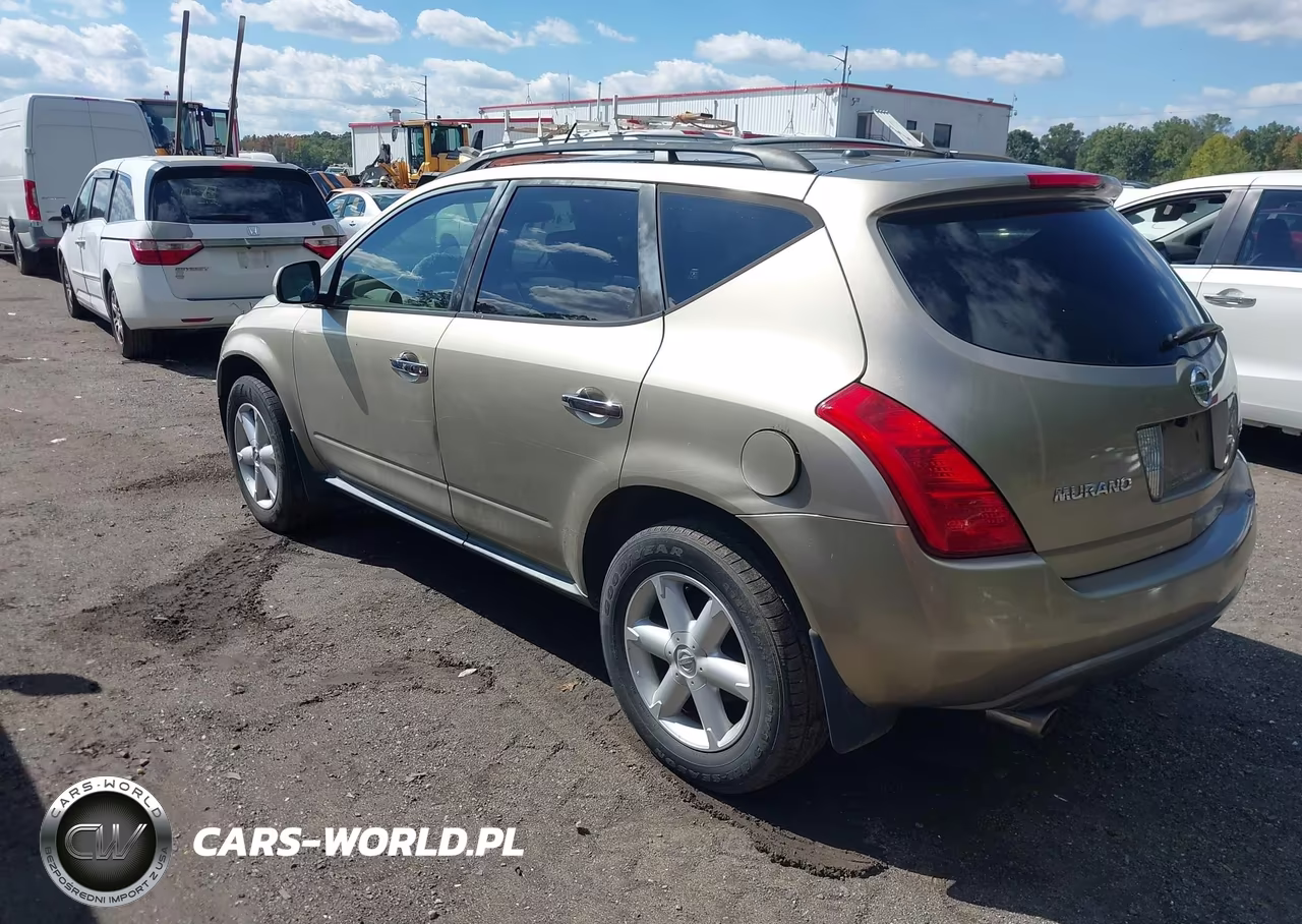 2005 Nissan Murano Se VIN:JN8AZ08WX5W442134 - 3